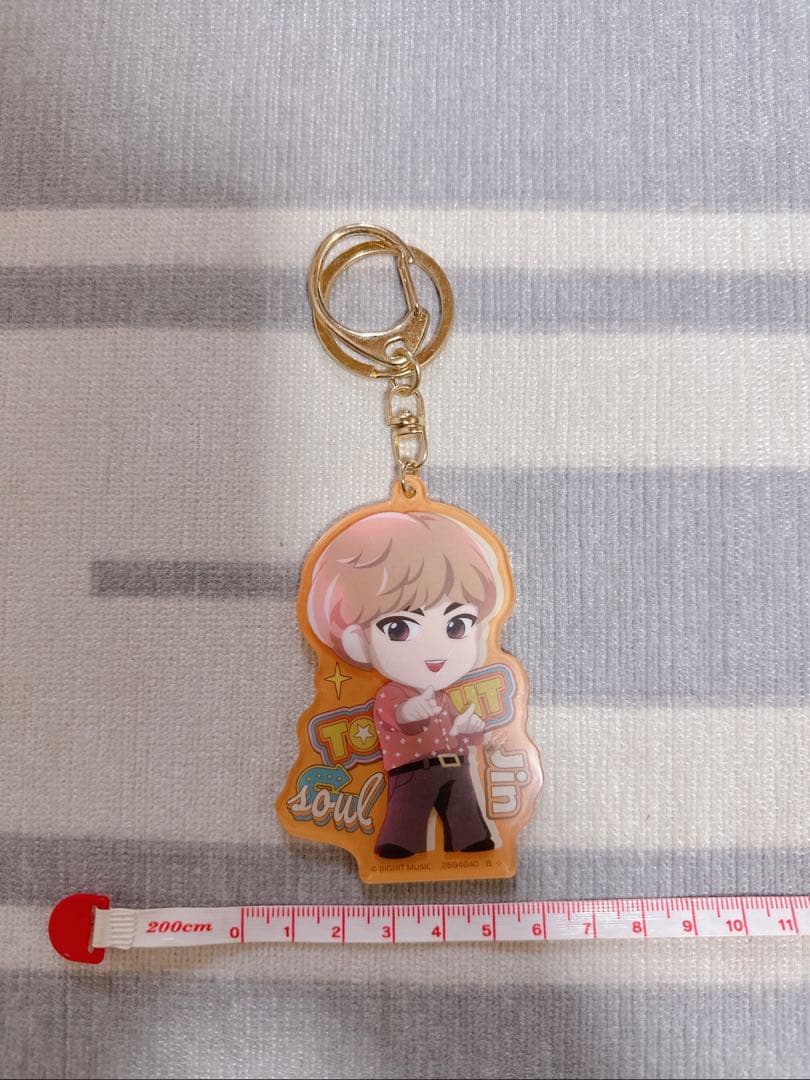 〆1点限り⭐️BTS JINキーホルダーリングホルダー