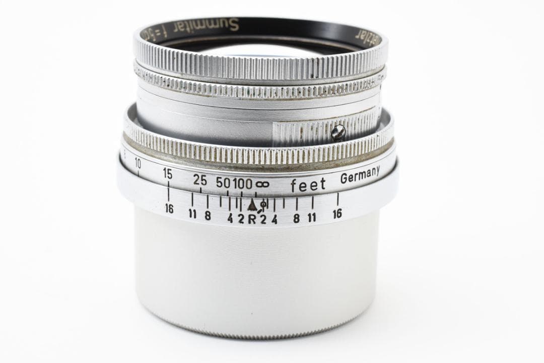 【良品】Leica Summitar 5cm f2 L39 単焦点レンズ #A5