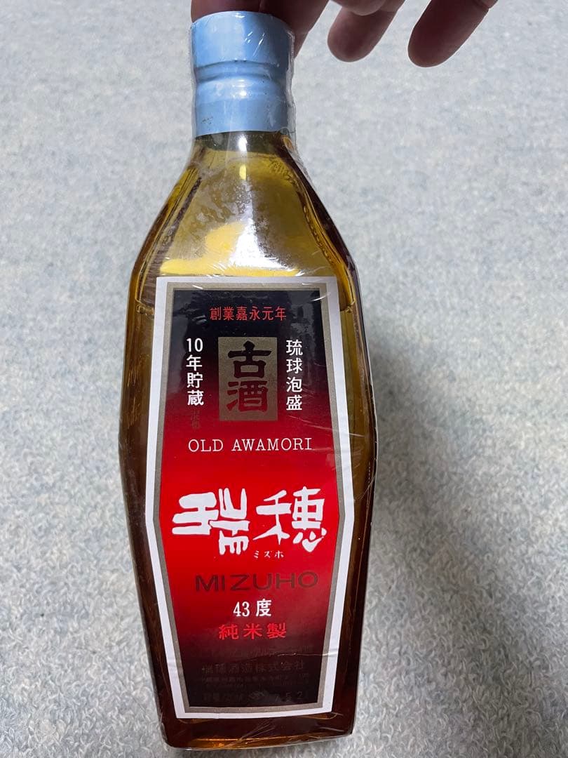 瑞穂 MIZUHO 43度 720ml 古酒