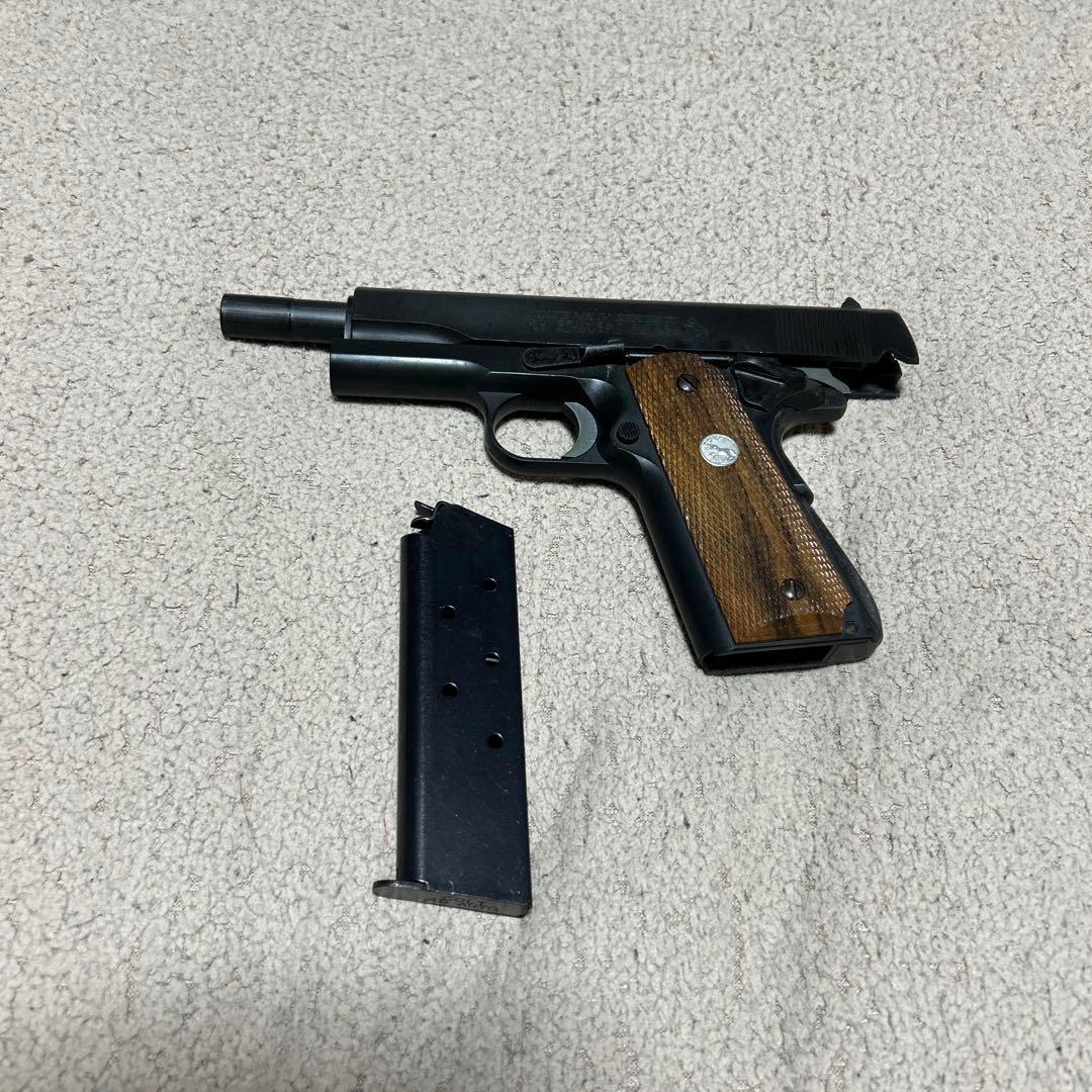 MGC HW樹脂製モデルガン GM5 コルト ガバメント 木グリ付き