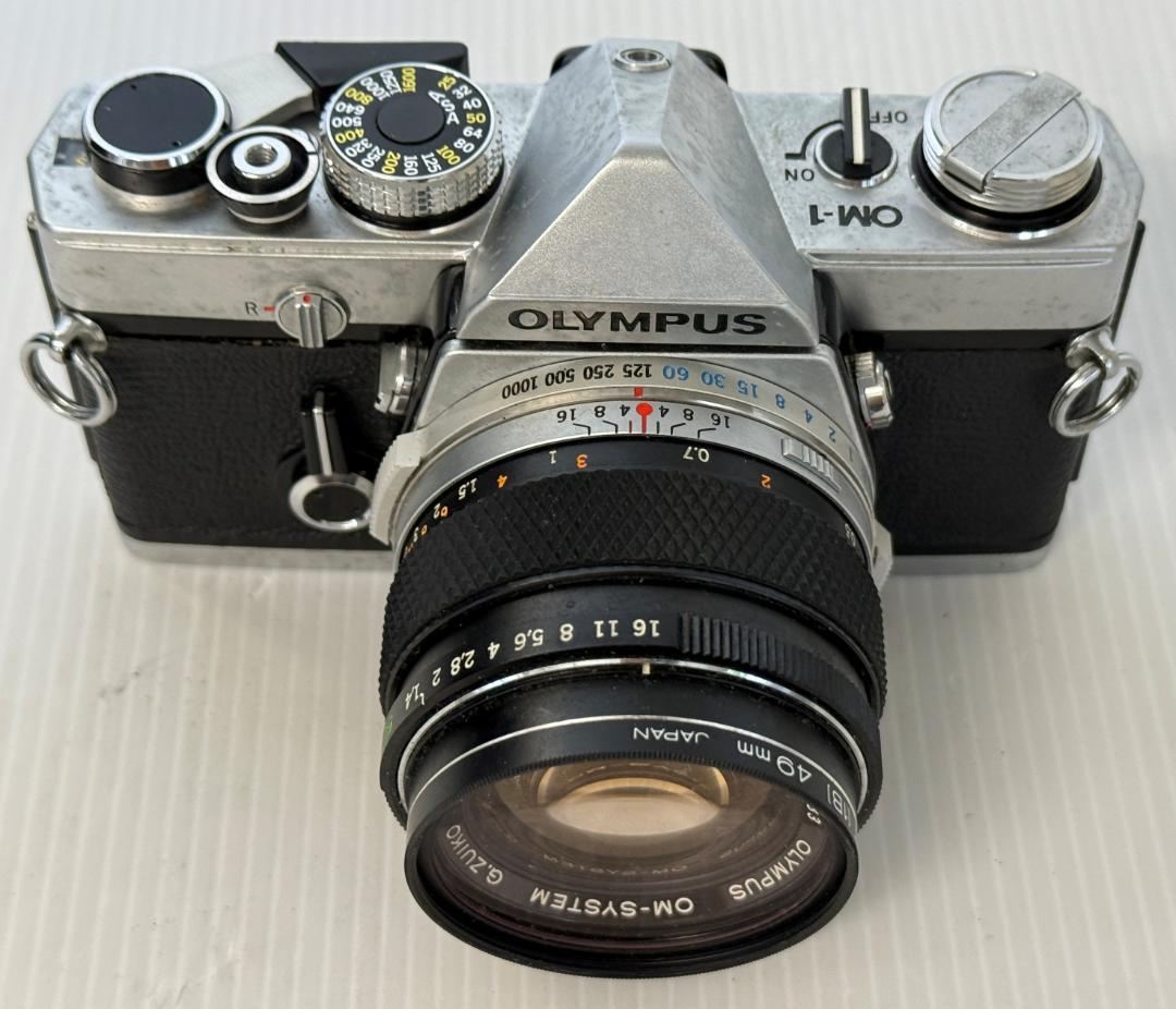 オリンパス OM-1+標準レンズG.ZUIKO Auto-S F1.4 50mm