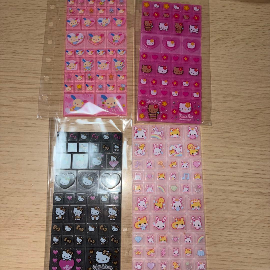 シール帳完成品　ボンボンドロップシール