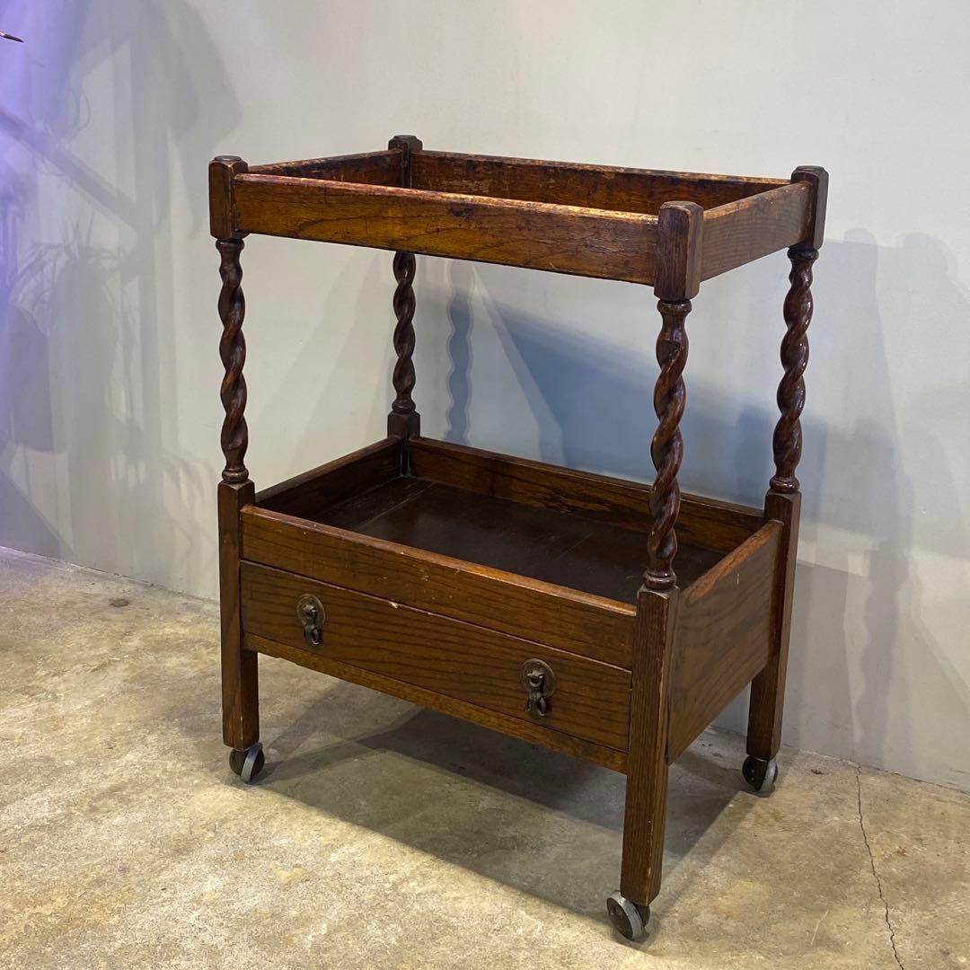 キャスターワゴン イギリス ビンテージ アンティーク