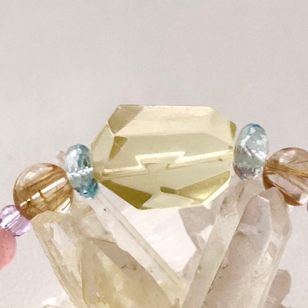 さたぱんびん★ブレスレット ストロベリークォーツ ♪ 366