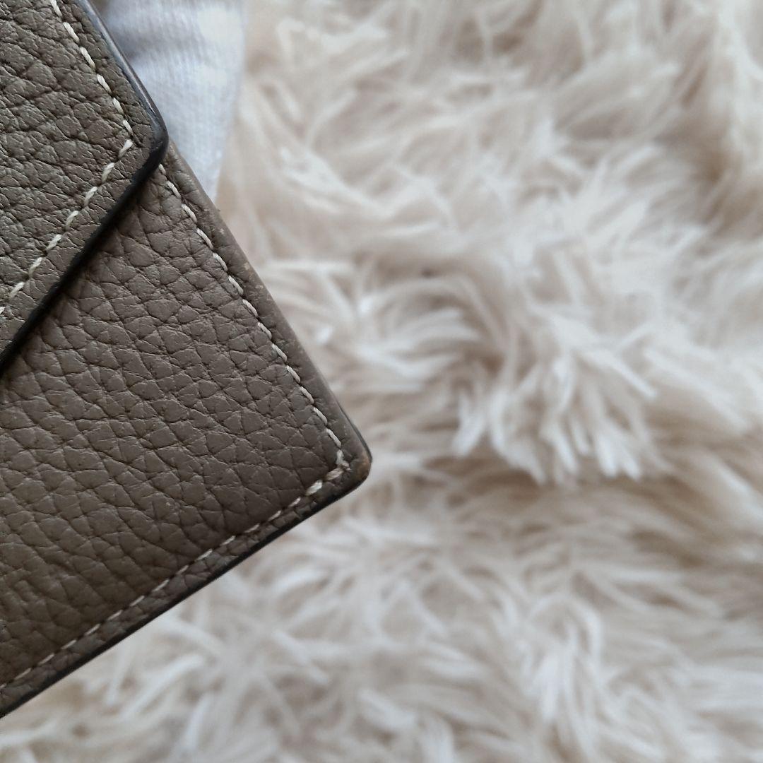 美品✨ボナベンチュラ　スモールウォレット エトープ 三つ折り財布