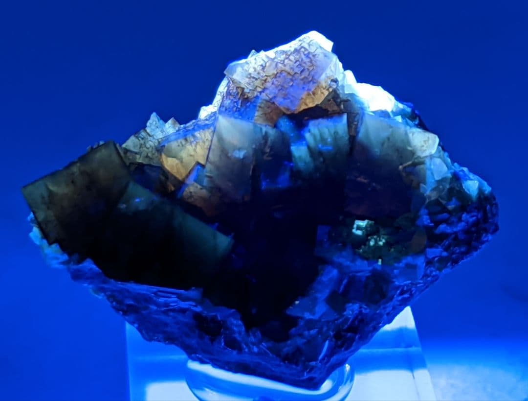 フローライト オハイオ産 鉱物標本