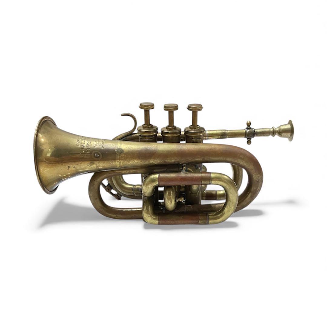 【希少品】BESSON LONDON W.C.2 ポケットトランペット　ミニ