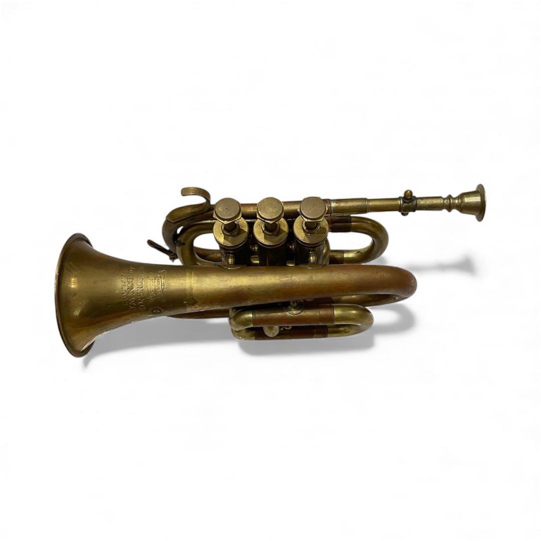 【希少品】BESSON LONDON W.C.2 ポケットトランペット　ミニ