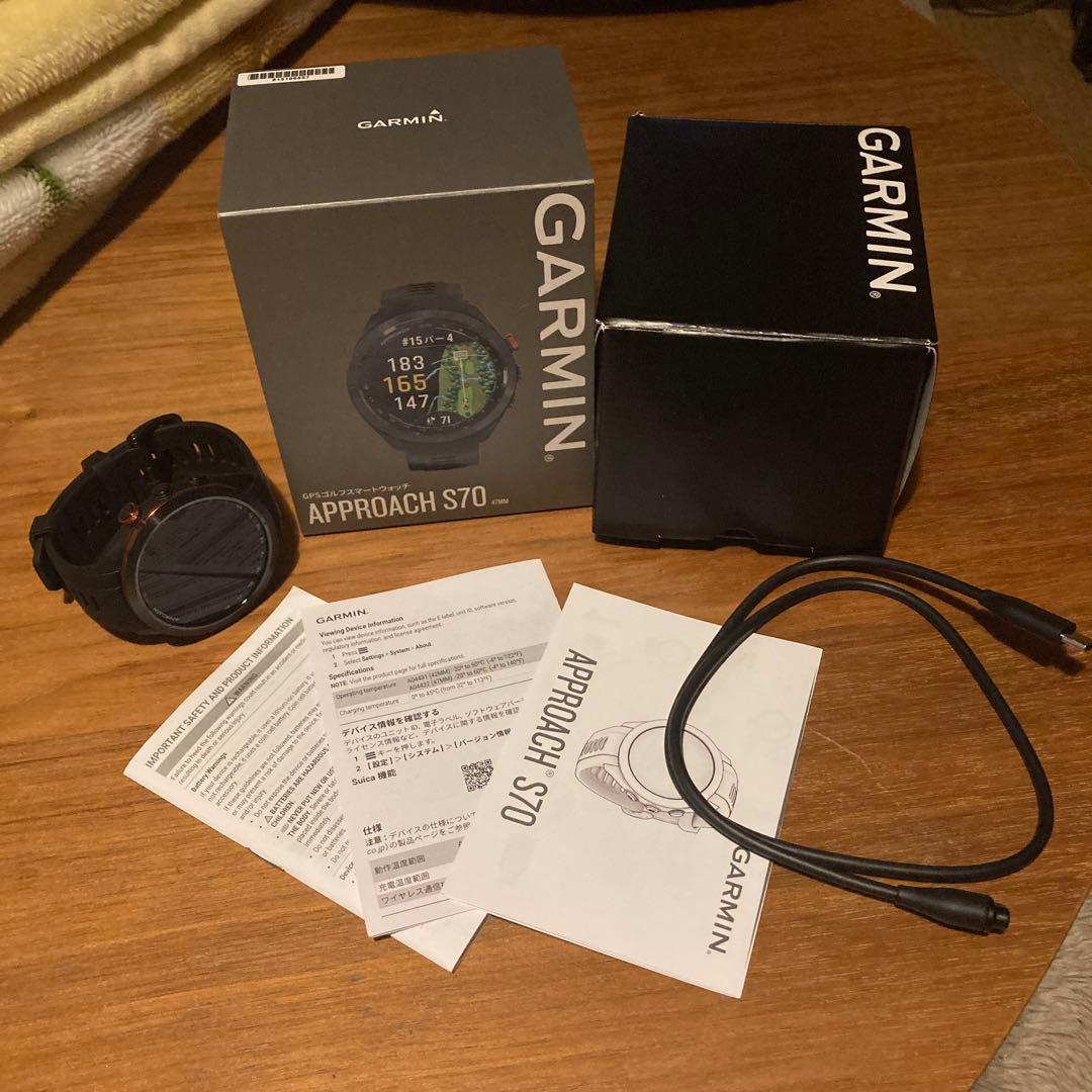 ガーミン(GARMIN) Approach S70 47mmゴルフウォッチ