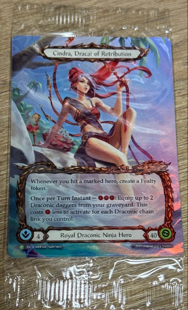 Cindra, Dracai of Retribution 水着プロモ