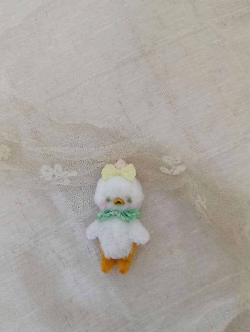 人気作家様　ヒヨコひよこあひる　ハンドメイドテディベア　ミニチュア　ぬいぐるみ