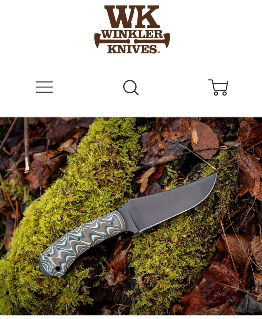 新品　Winkler Knives Blue Ridge Hunter レプリカ