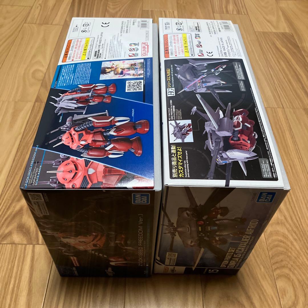 HG ズゴック SEED FREEDOM Ver.＆キャバリアーアイフリッド