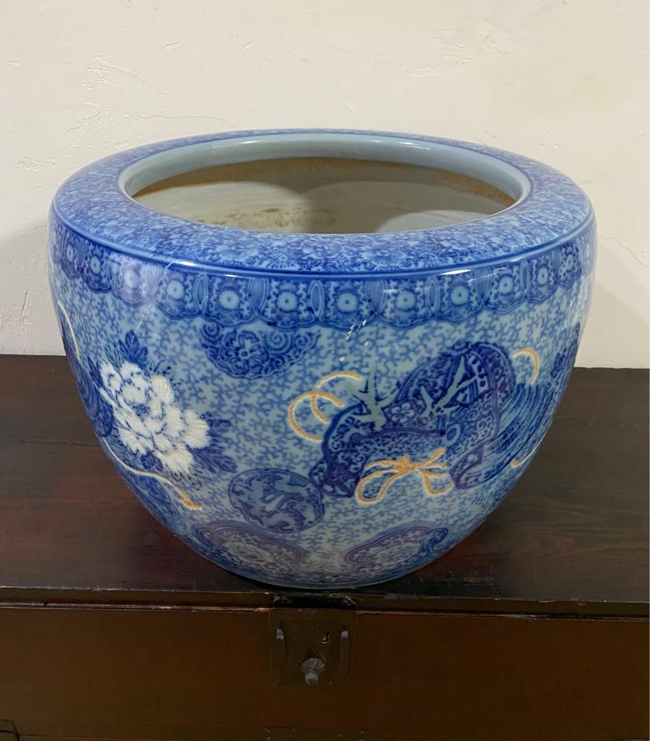 兜の模様の火鉢　激レア　端午の節句