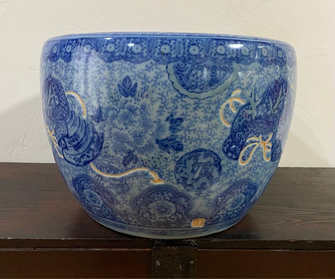 兜の模様の火鉢　激レア　端午の節句