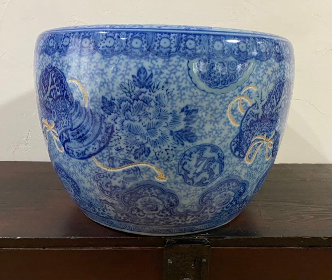 兜の模様の火鉢　激レア　端午の節句