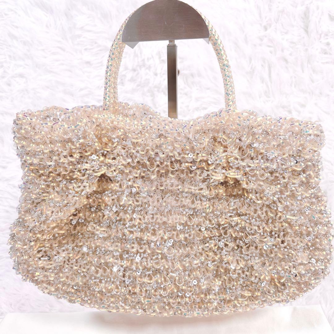 限定カラー✨アンテプリマ グリッター ワイヤーバッグ オーロラ 2WAY