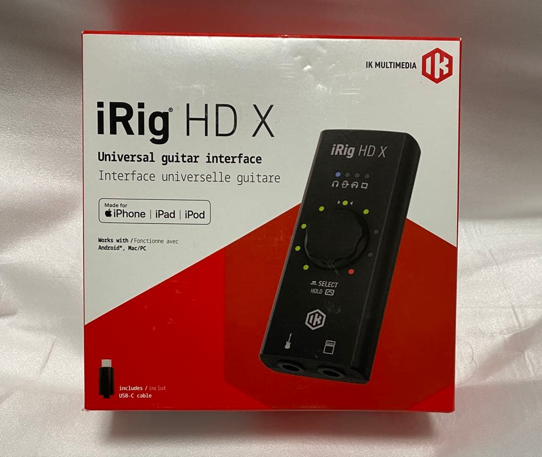 【未使用品】iRig HD X 【外箱キズあり】