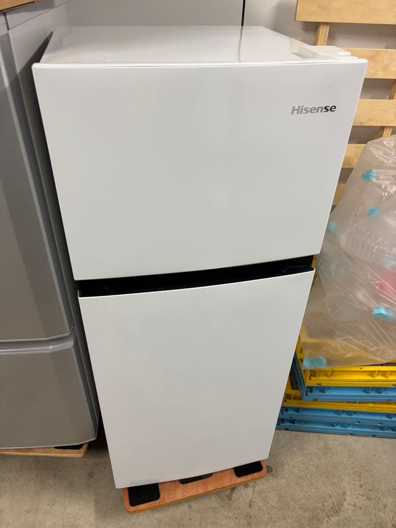 女性オーナーHisense ハイセンス 2ドア冷凍冷蔵庫 120L 2022年製