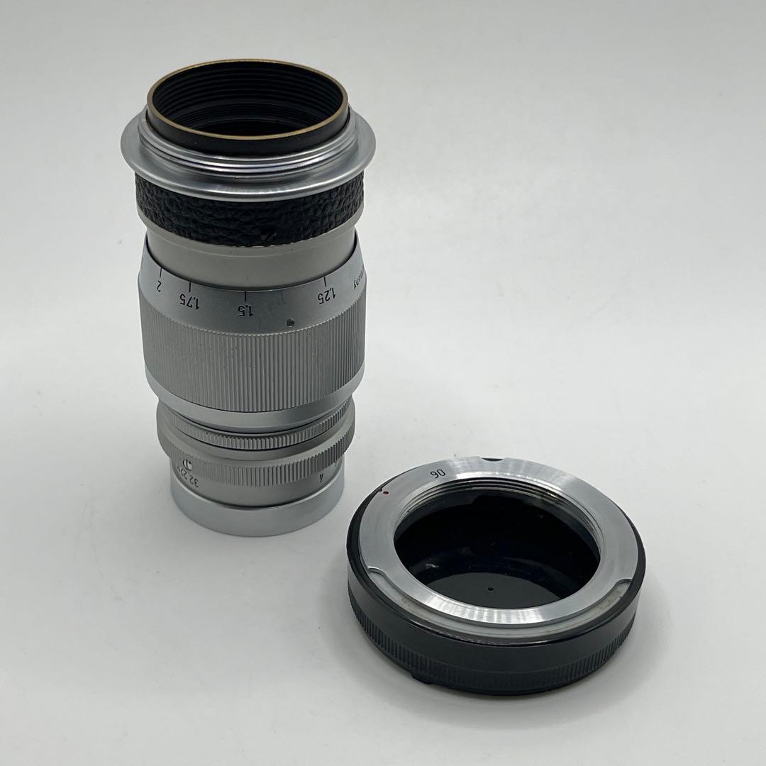 Elmar 9cm f4 エルマー 90mm Leica ライカ LMリング付
