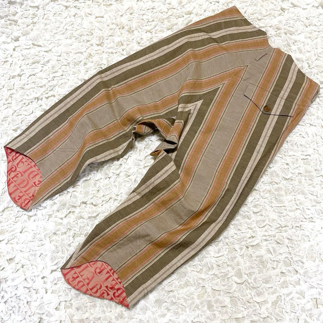 新品 ヴィヴィアン ウエストウッド レッドレーベル リネン サルエルパンツ 派手