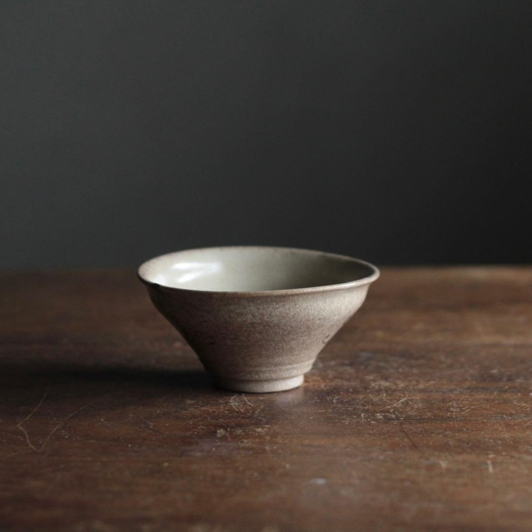 絵瀬戸 大盃 小碗 No.1 再興織部 古道具 アンティーク 古美術