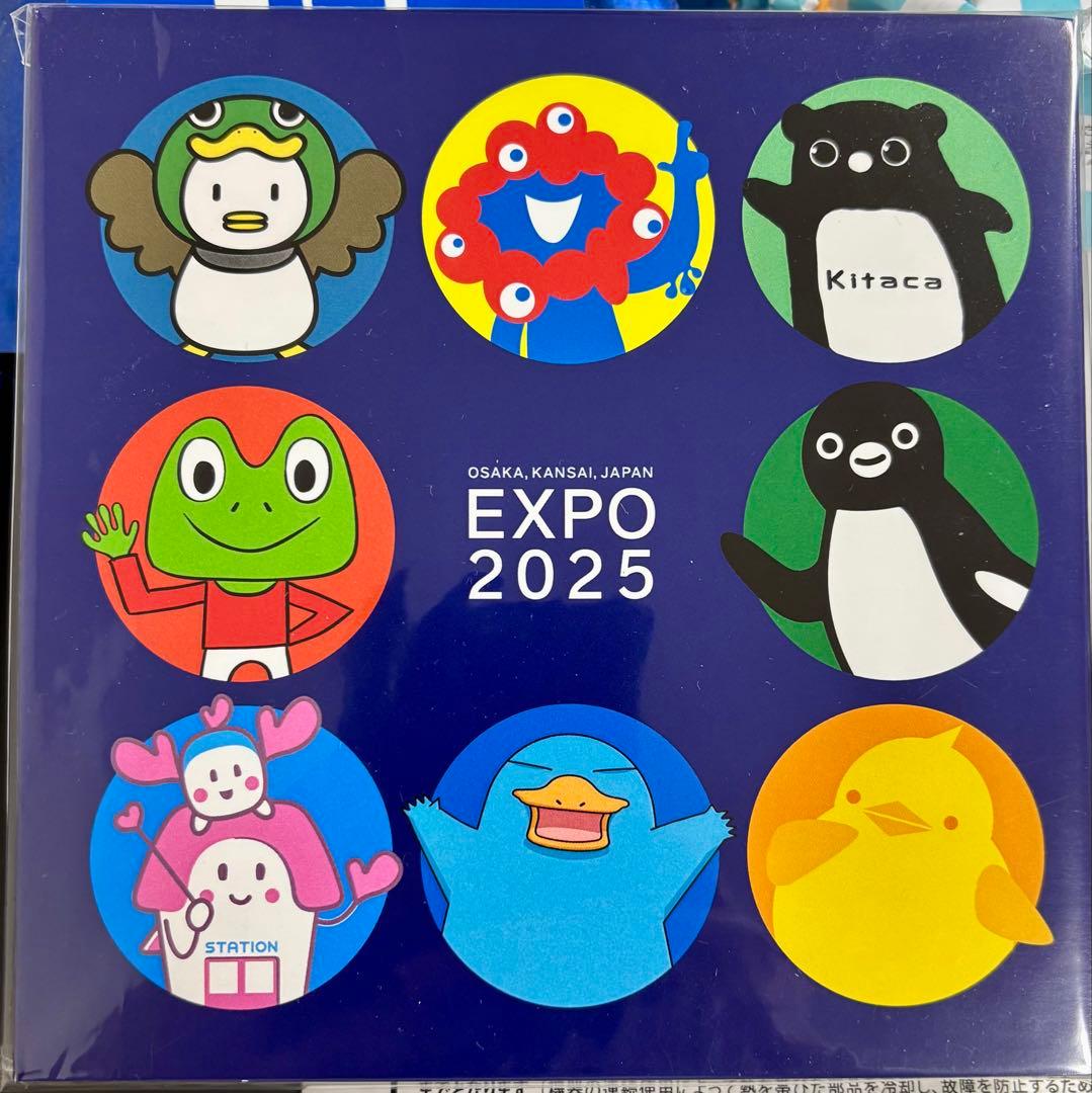大阪 万博 JR 7キャラクター ミャクミャク イコちゃん 会場限定 ピンバッジ