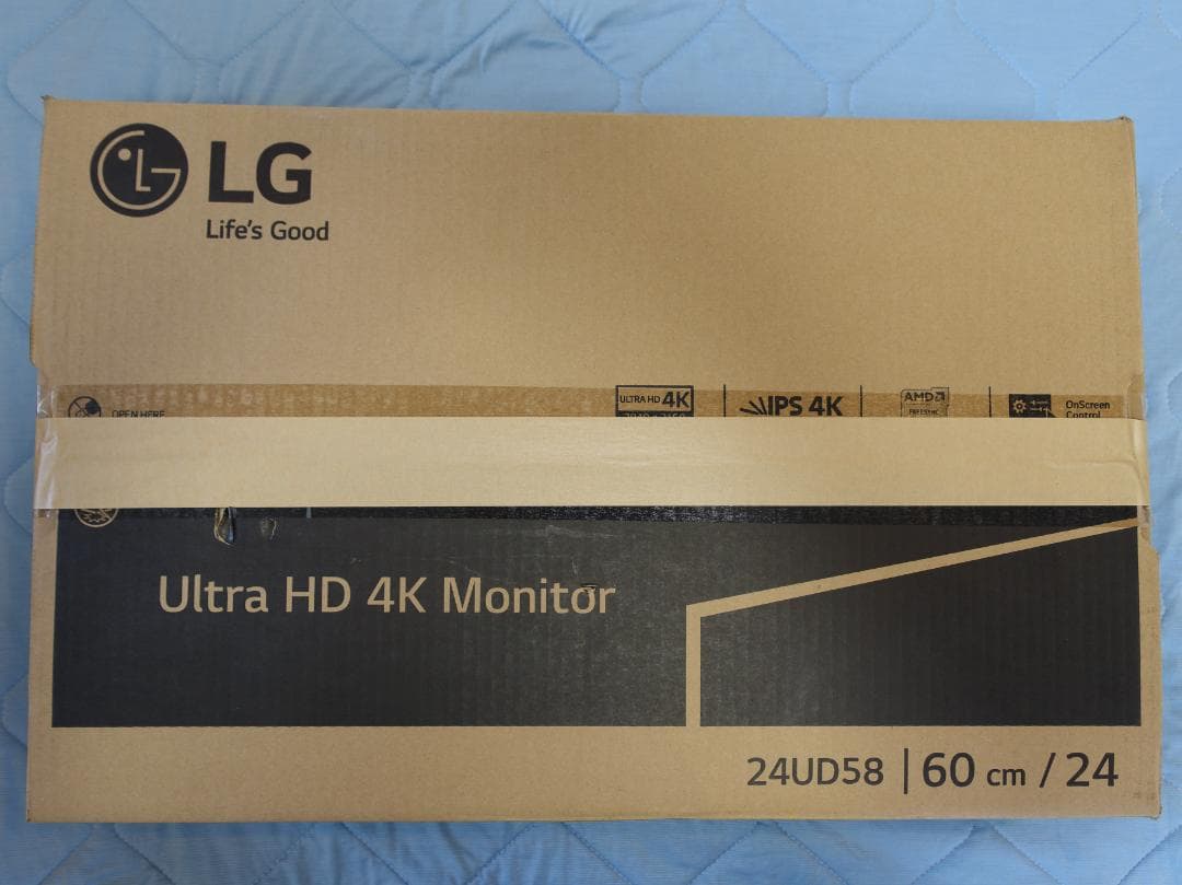 LG 24UD58 24インチ 4K UHD モニター