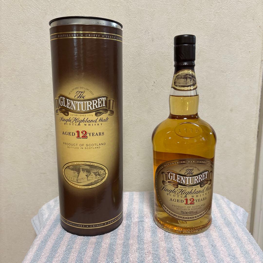 グレンタレット12年 オールドボトル 70cl 40%