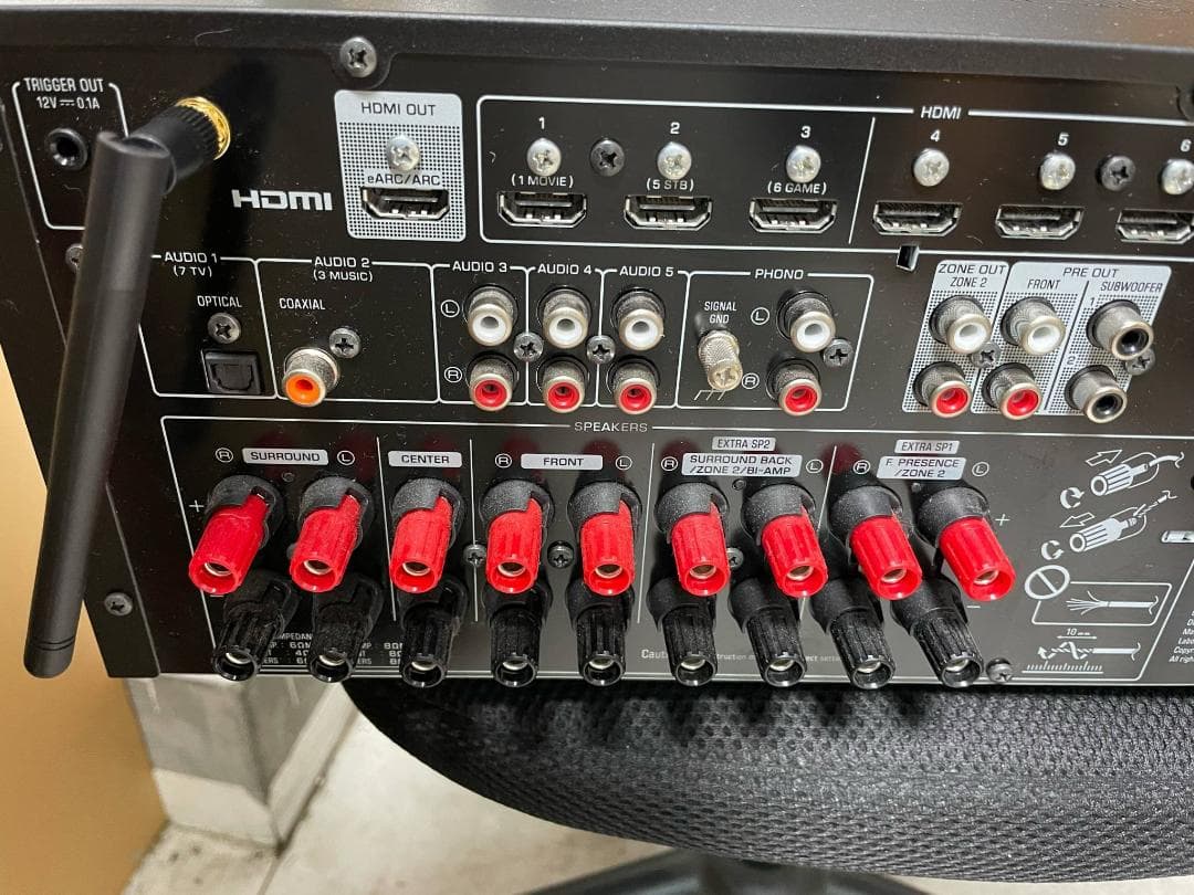 YAMAHA RX-V6A 7ch ブラック AVレシーバー