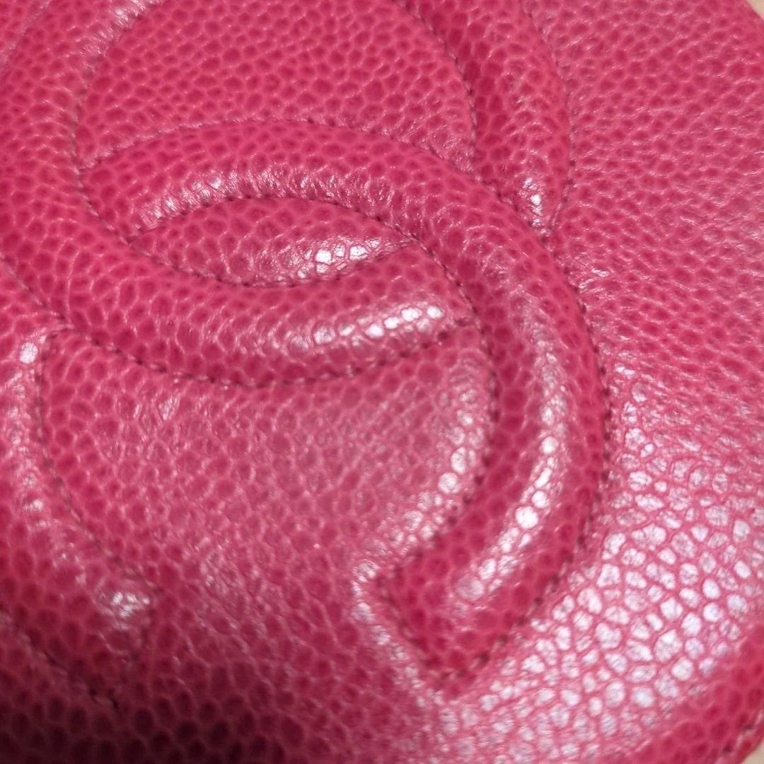 シャネル　キャビアスキンジュエリーポーチ！！