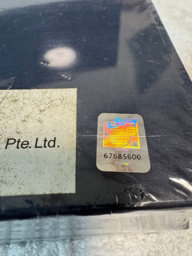 Disney 黒いボックス 未使用　シュリンク付