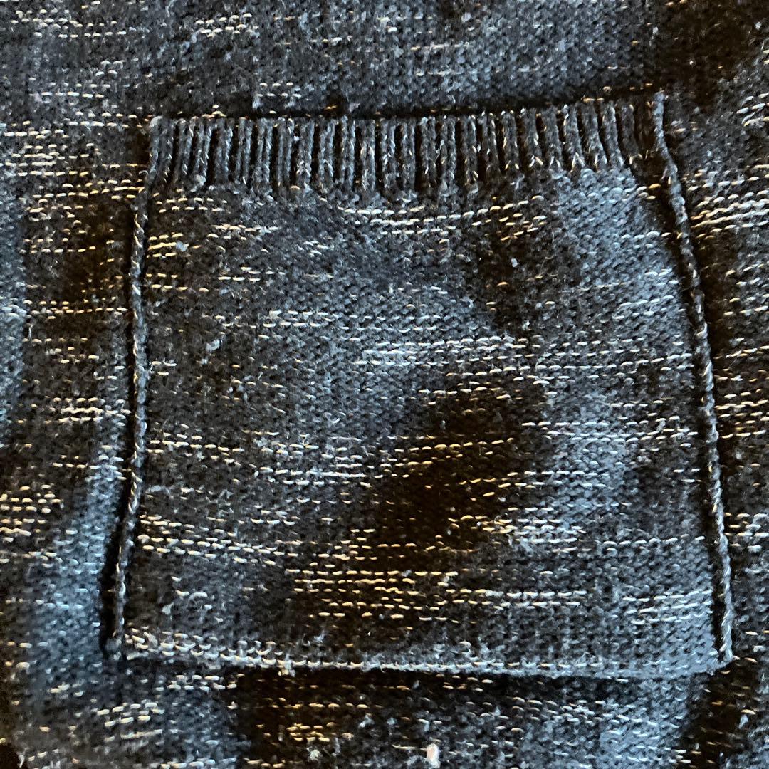 P*r様 Yin&Yang インヤン　勝重村岡 ベスト　毛８５％ナイロン１５%