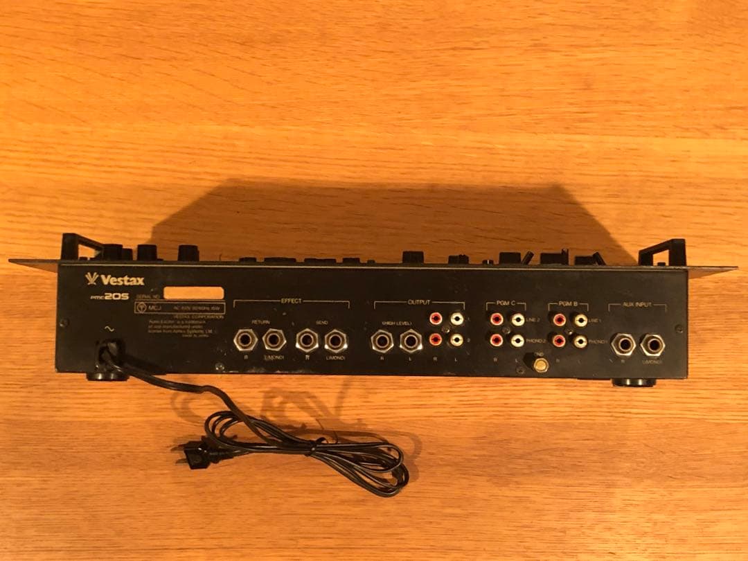 Vestax PMC-20S ビンテージDJミキサー メンテ済み