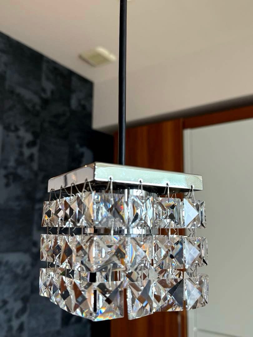 オーデリック　ペンダントライト　2灯 クリスタル調　ダクトレール ODELIC