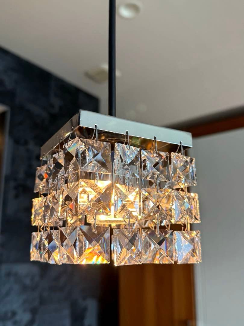 オーデリック　ペンダントライト　2灯 クリスタル調　ダクトレール ODELIC