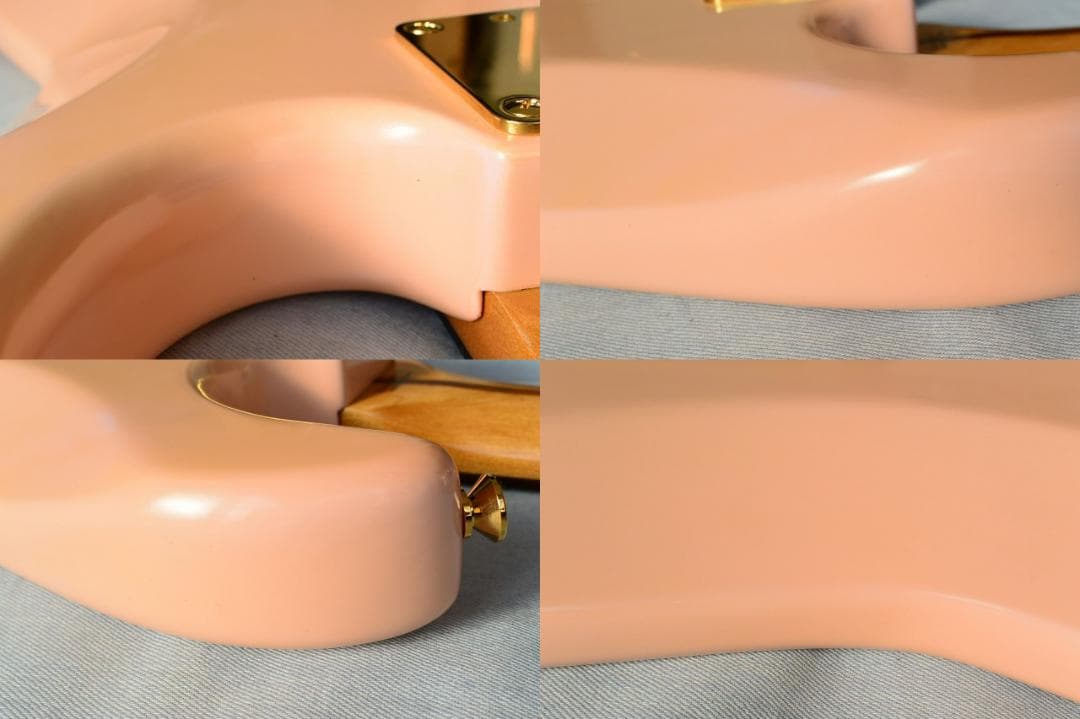 Fender STR-75 フロイドローズ シェルピンク ブリッジ補強 80年代