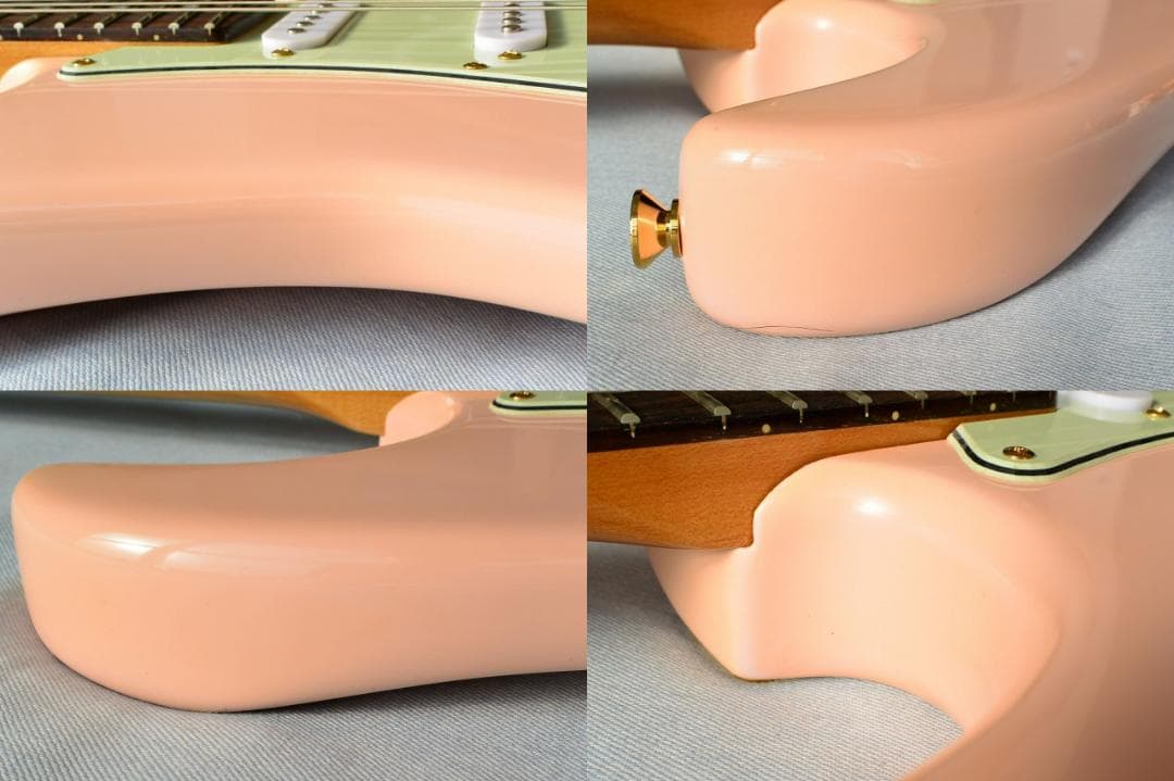 Fender STR-75 フロイドローズ シェルピンク ブリッジ補強 80年代