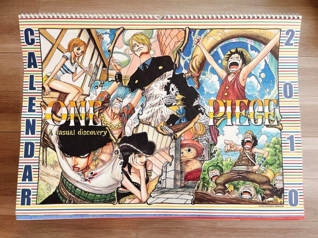 ワンピース　コミックカレンダー　8冊おまけ付き