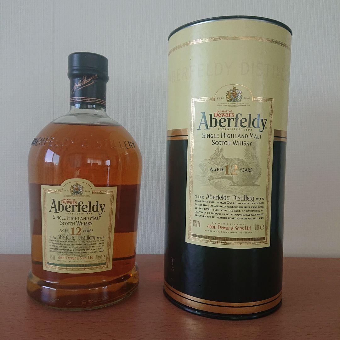 Aberfeldy 12年 シングルモルトウイスキー 1L