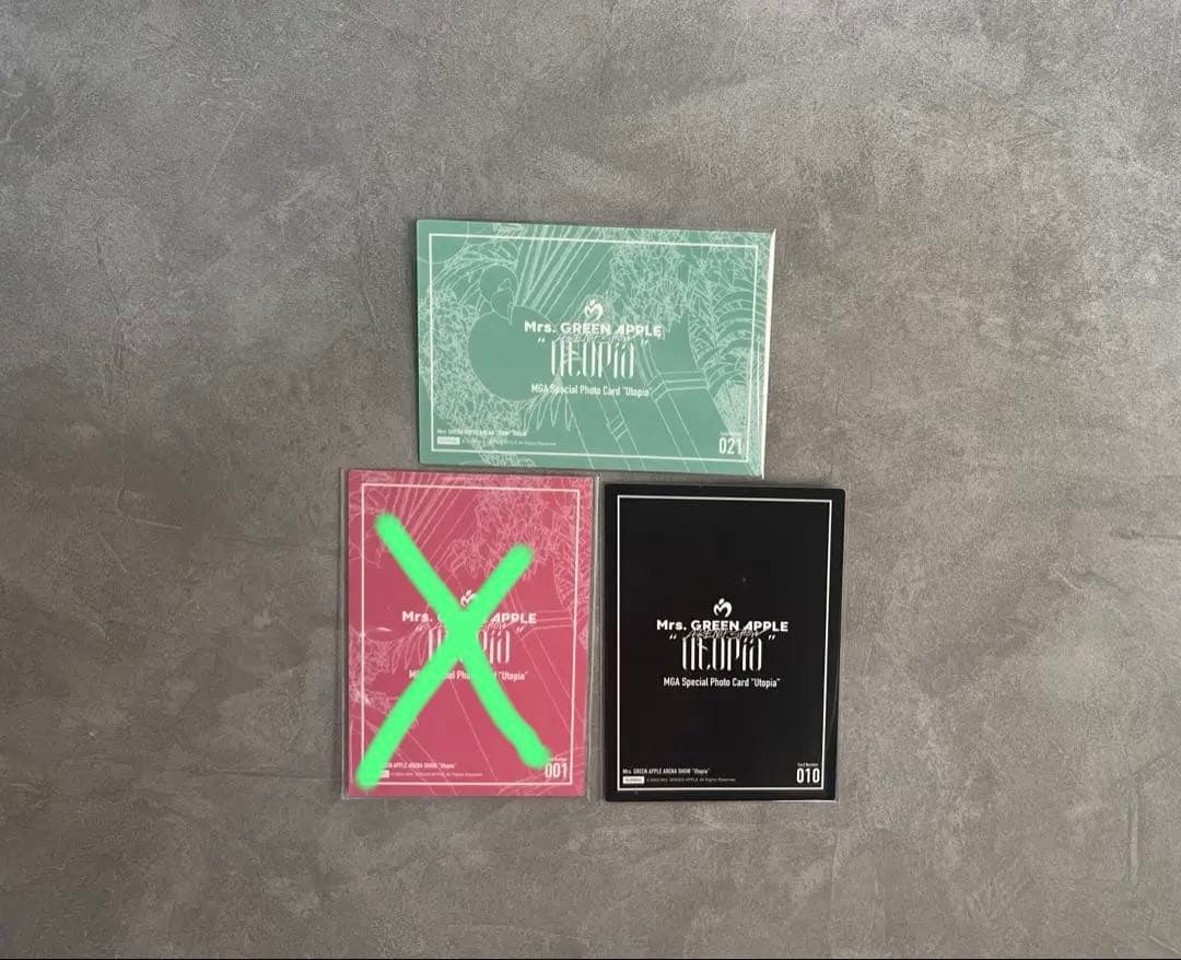 Mrs. GREEN APPLE フォトカ