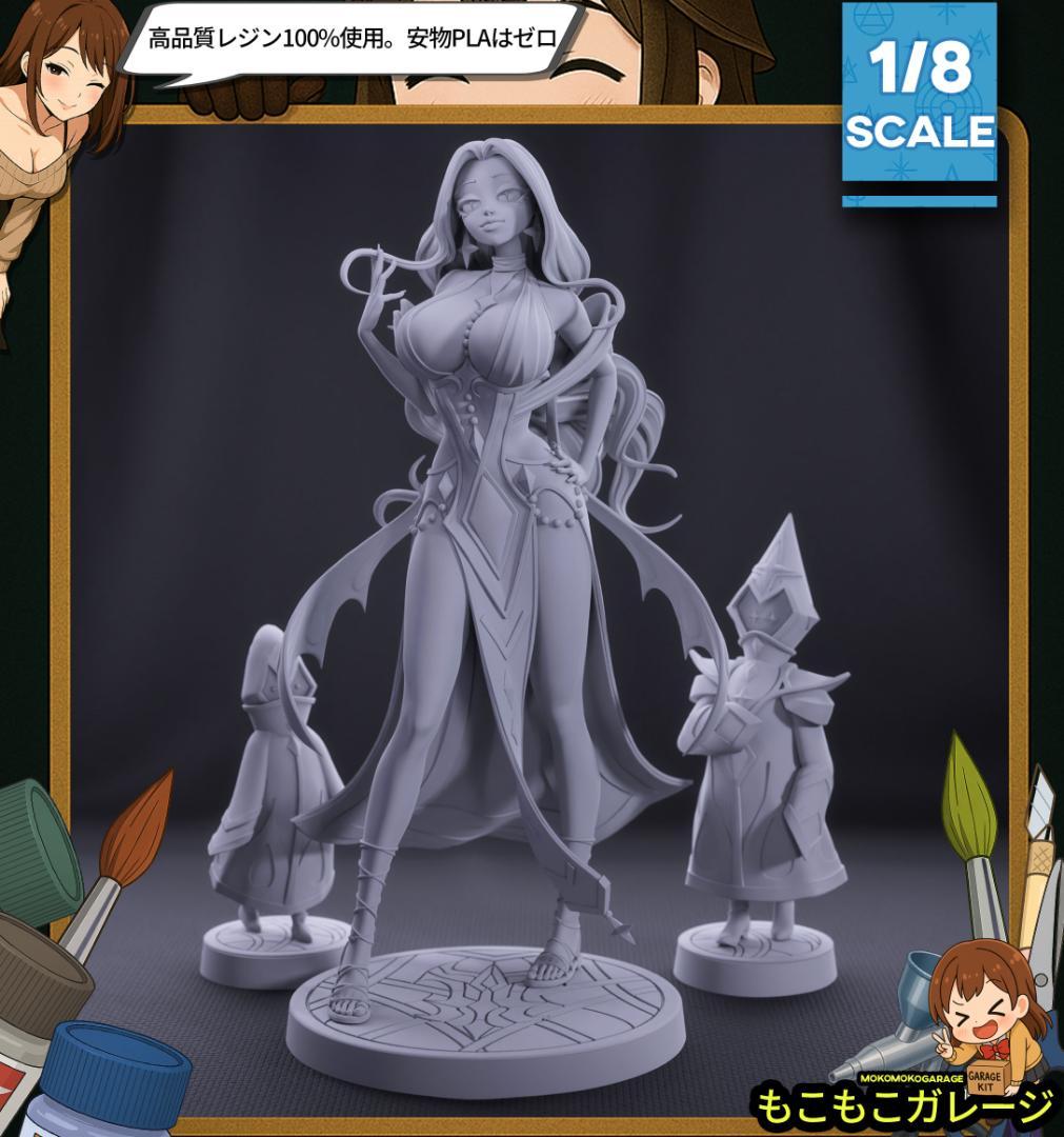 オリジナル　美少女 1/8 未塗装未組立 フィギュア ガレージキット