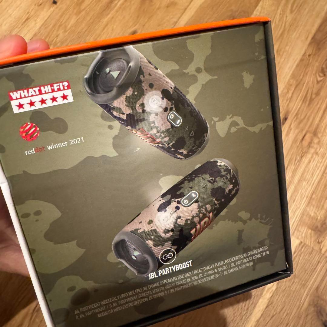 N309新品未開封品 JBL charge5 スクワッド 迷彩柄