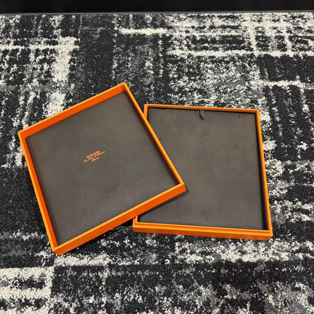 55 HERMES エルメス オレンジ 空箱 9個セット 正規品