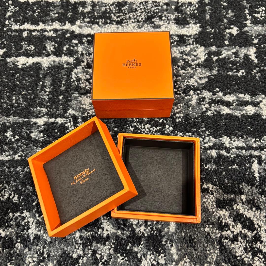 55 HERMES エルメス オレンジ 空箱 9個セット 正規品