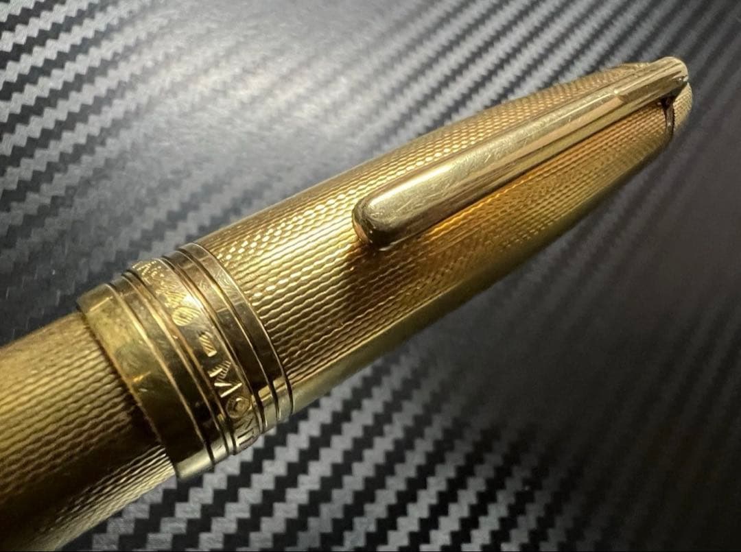 美品 モンブラン マイスターシュテュック 1464 ソリテール 万年筆 M 中字