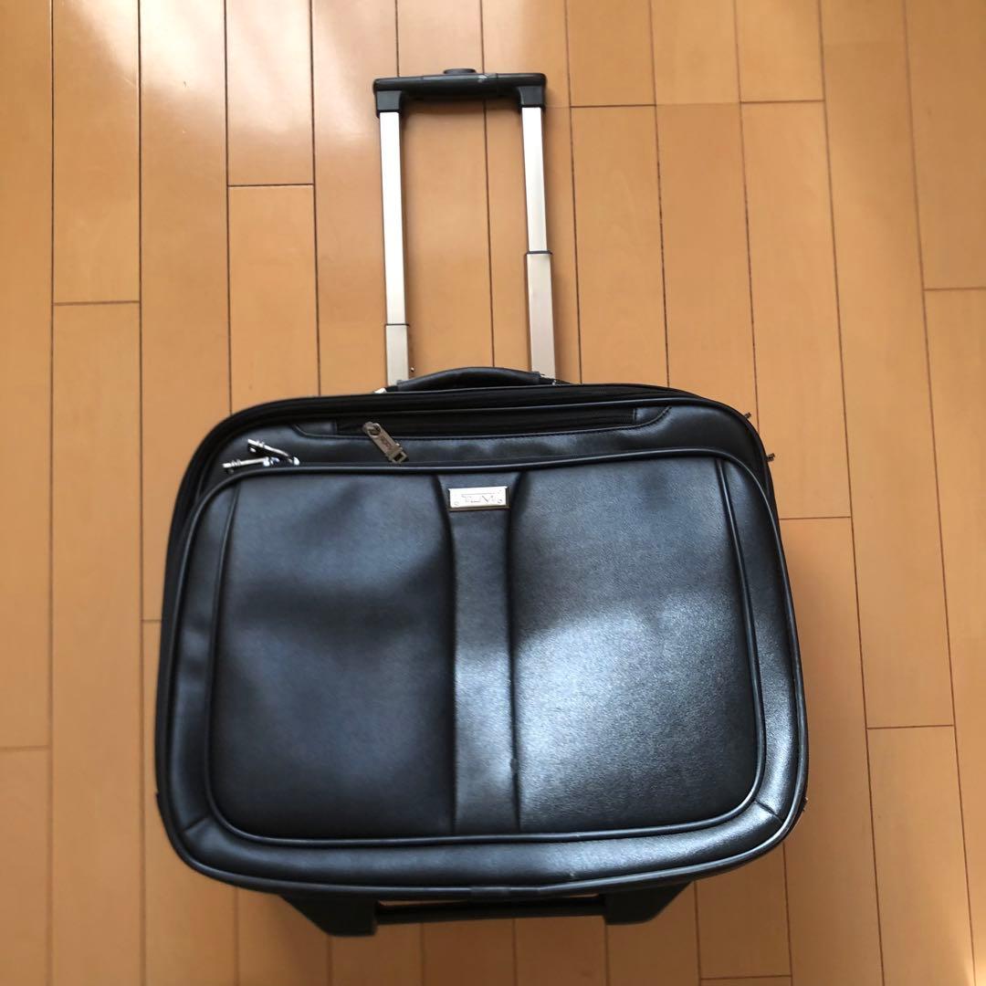 バッグ TUMI 2way leather carrybar case 2 wheels