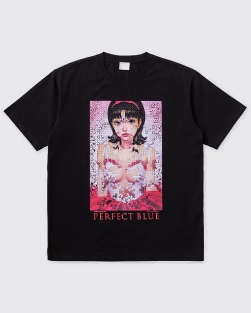 Lサイズ パーフェクトブルー Tシャツ ／今敏 フィルマークス