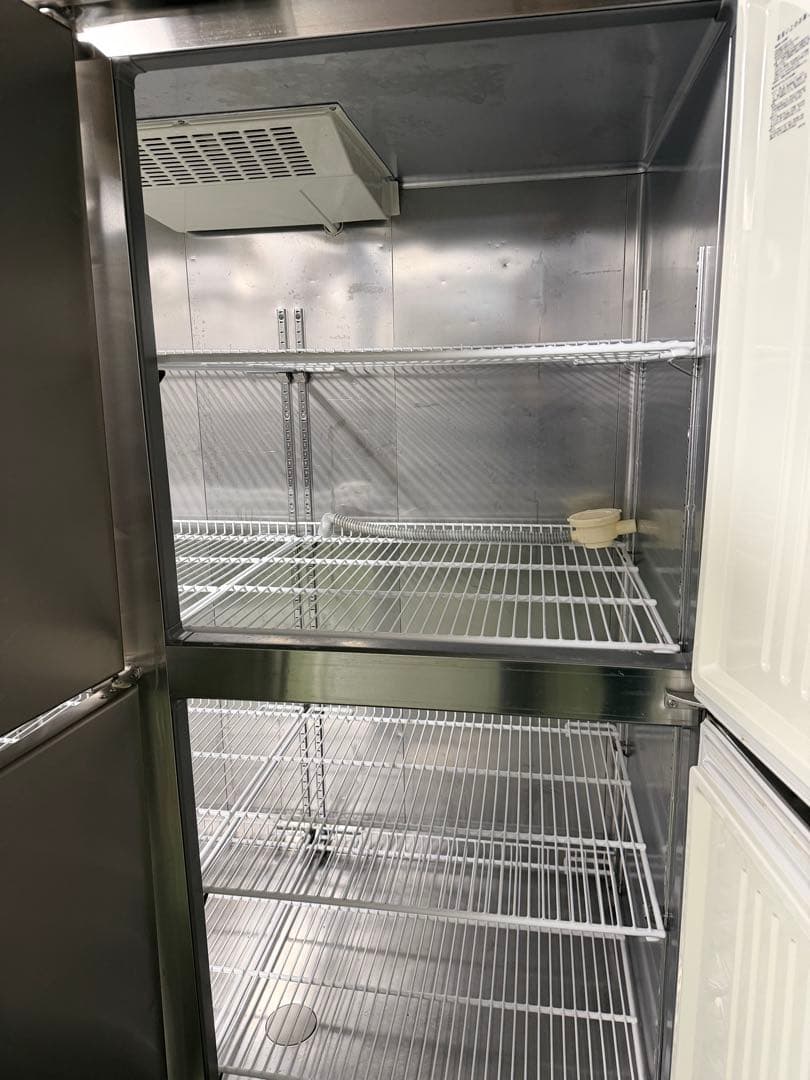 2019年 フクシマ縦型冷蔵庫 1500x800x1940