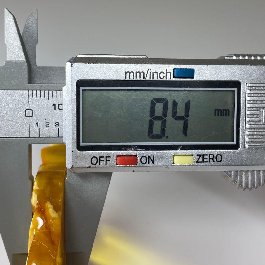 本蝋琥珀　特大ブローチ等　3点　41g 東な7-0315☆2F